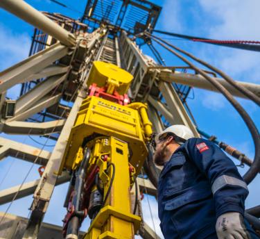 Drilling at Eden's geothermal energy site